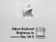 Cách Điều Chỉnh Độ Sáng Bàn Phím Trên Mac OS X Nhanh Chóng